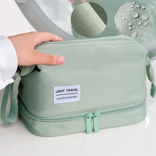 Trousse de Maquillage | Double Compartiment Elsa™ - Monjolirituel