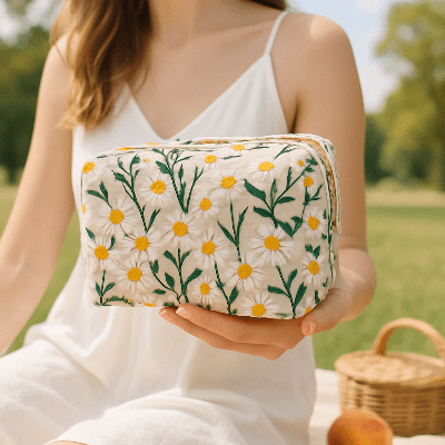 trousse de toilette femme compacte blossom