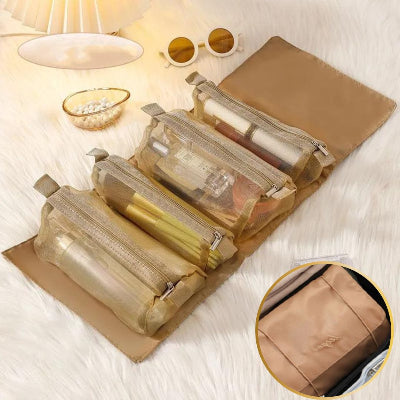 trousse de toilette femme caramel beautyfresh