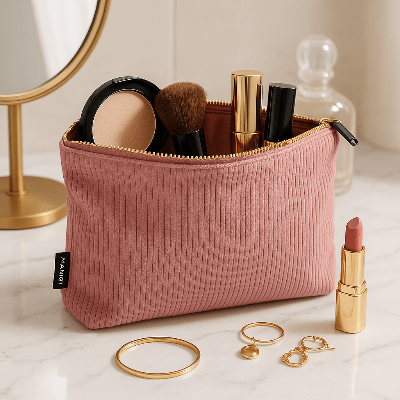 trousse de toilette organisation velvet