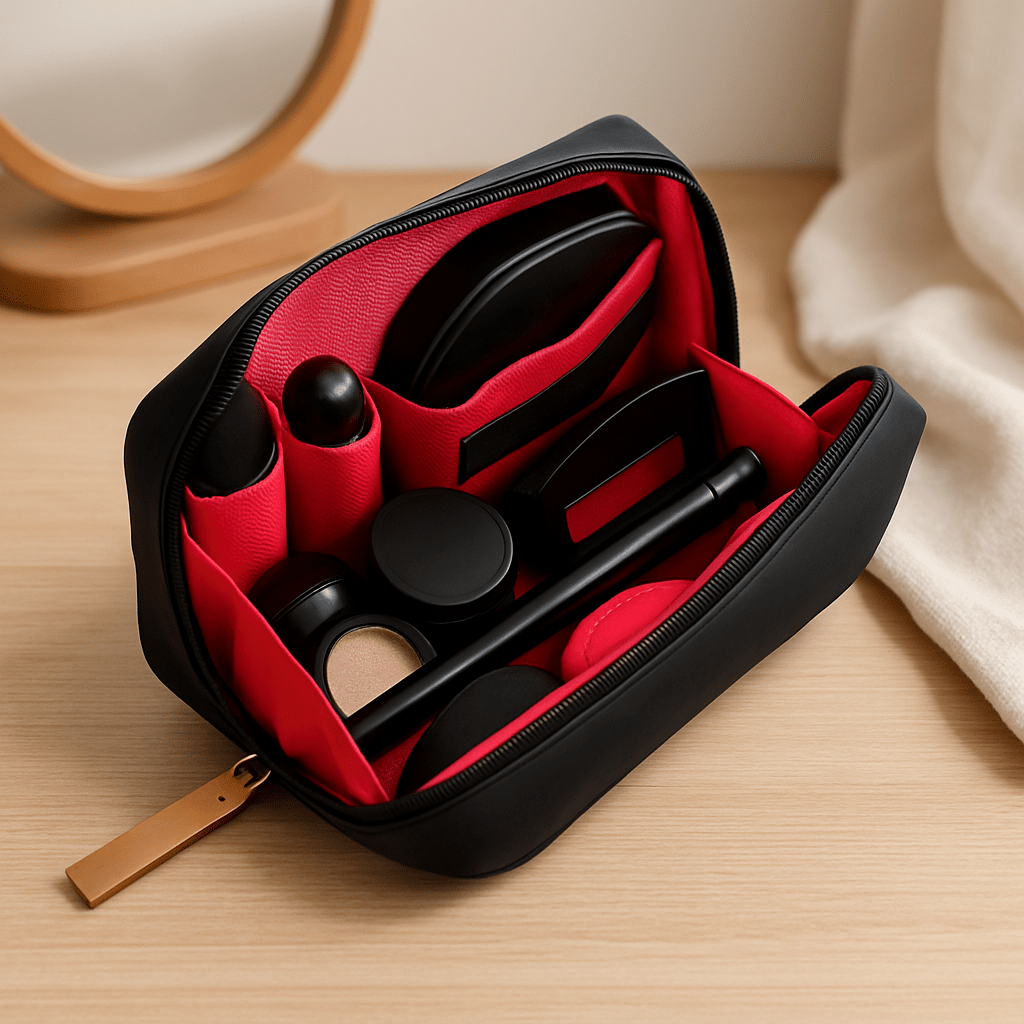 Trousse maquillage Élégante | Claire™ - Monjolirituel