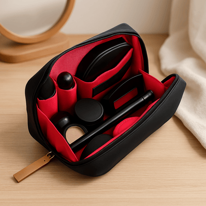 Trousse maquillage Élégante | Claire™ - Monjolirituel